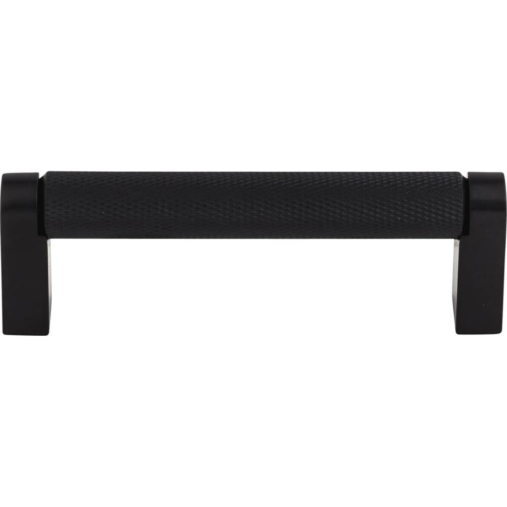 Top Knobs - Amwell Bar Pull 3 3/4 Inch (c-c) Flat Black - Flat Black