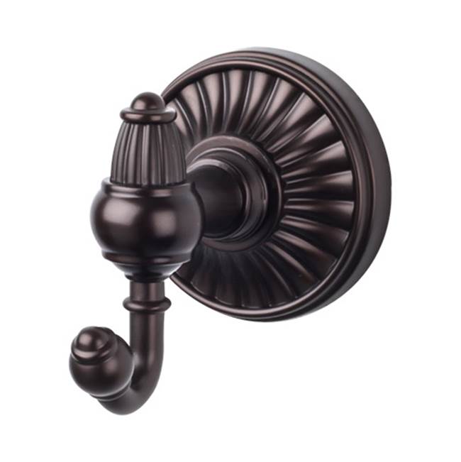Top Knobs - Tuscany Bath Double Hook Oil Rubbed Bronze - Oil Rubbed Bronze