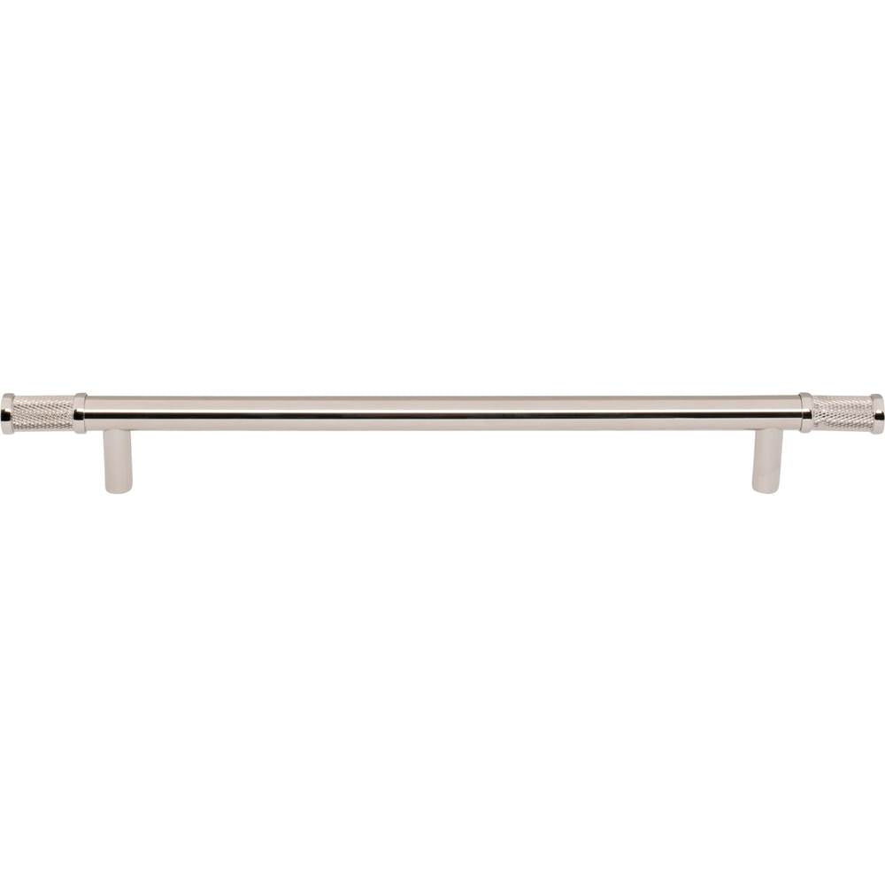 Top Knobs - Burnham Pull 8 13/16 Inch (c-c) Polished Nickel - Polished Nickel