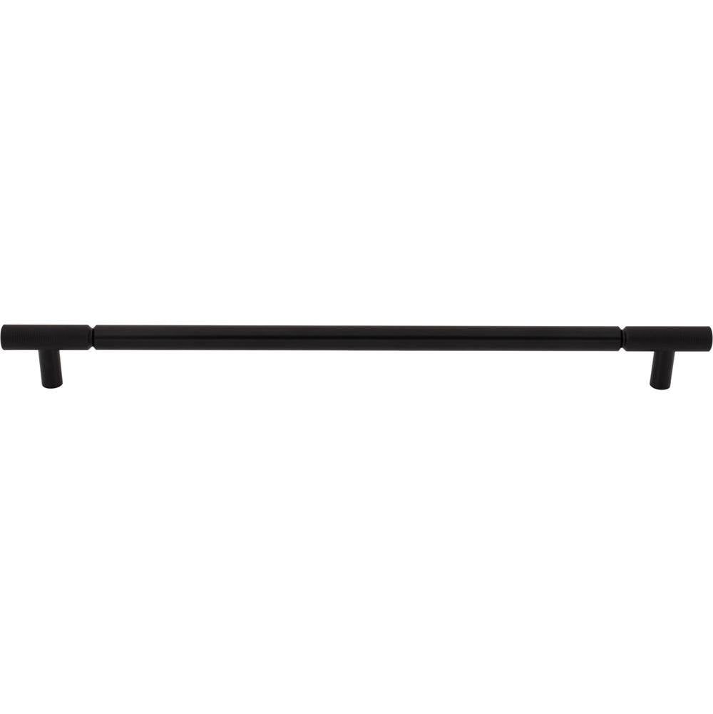 Top Knobs - Prestwick Appliance Pull 18 Inch (c-c) Flat Black - Flat Black
