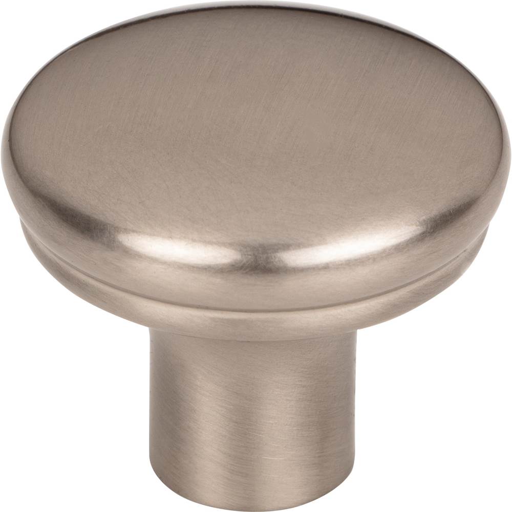Top Knobs - Julian Knob 1 1/8 Inch Brushed Satin Nickel - Brushed Satin Nickel