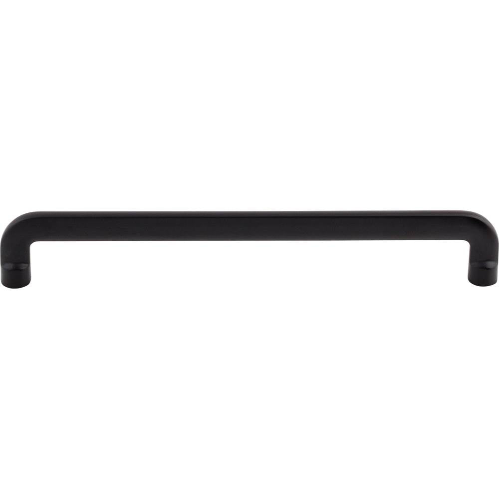 Top Knobs - Hartridge Pull 7 9/16 Inch (c-c) Flat Black - Flat Black