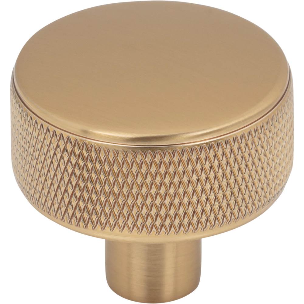 Top Knobs - Burnham Round Knob 1 1/4 Inch Honey Bronze - Honey Bronze