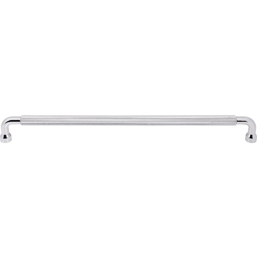 Top Knobs - Garrison Appliance Pull 18 Inch (c-c) Polished Chrome - Polished Chrome