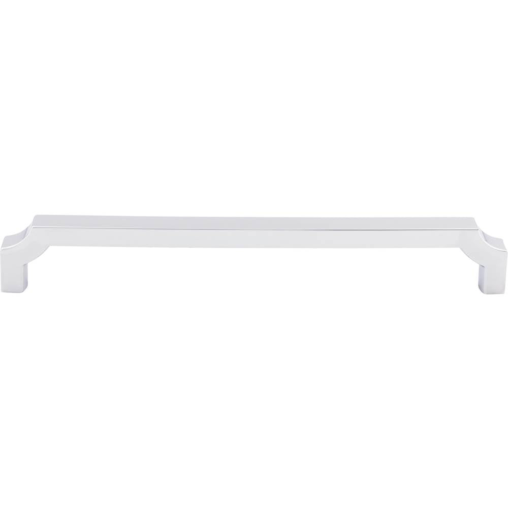 Top Knobs - Davenport Appliance Pull 18 Inch (c-c) Polished Chrome - Polished Chrome