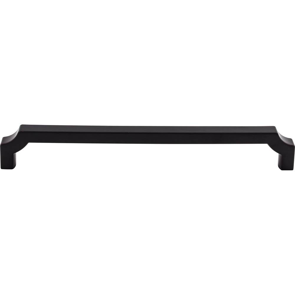 Top Knobs - Davenport Appliance Pull 18 Inch (c-c) Flat Black - Flat Black