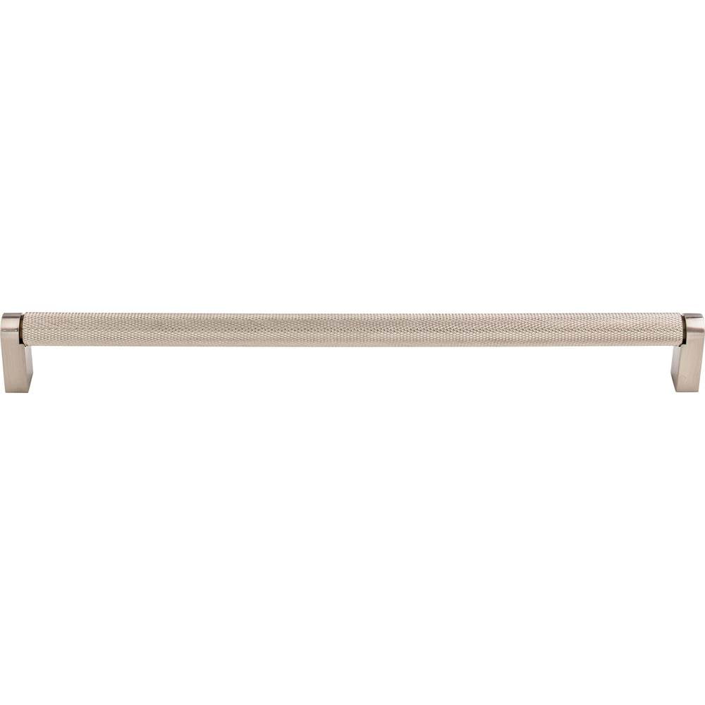 Top Knobs - Amwell Bar Pull 26 15/32 Inch (c-c) Brushed Satin Nickel - Brushed Satin Nickel