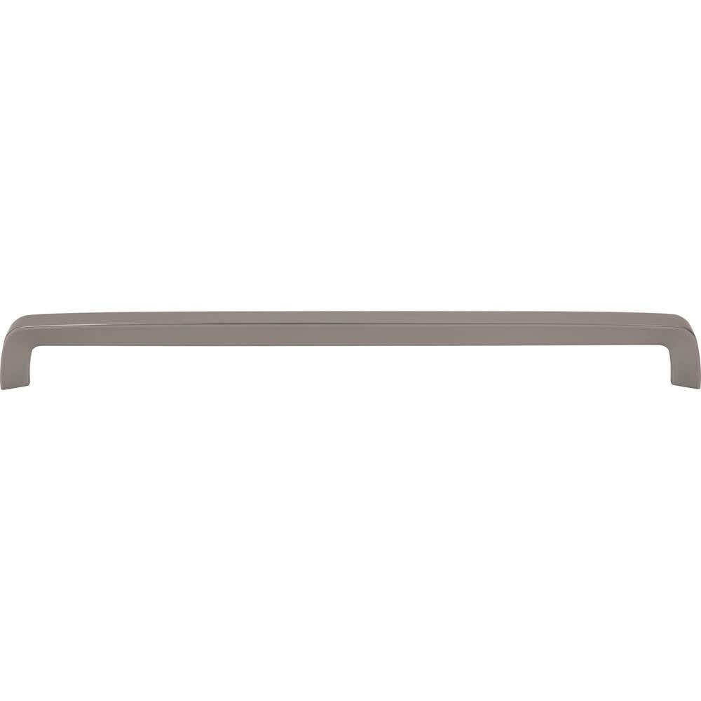 Top Knobs - Tapered Bar Pull 12 5/8 Inch (c-c) Ash Gray - Ash Gray