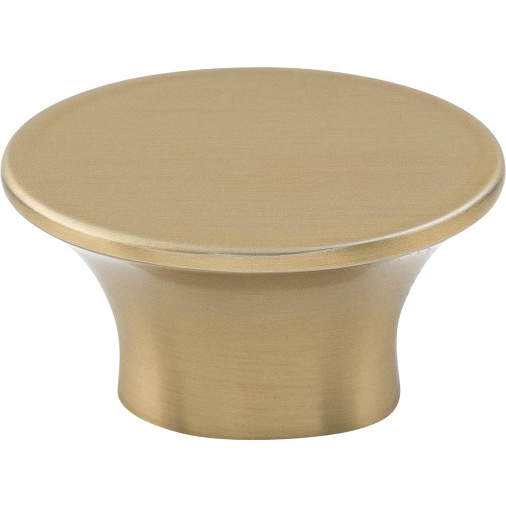 Top Knobs - Edgewater Knob 1 1/2 Inch Honey Bronze - Honey Bronze