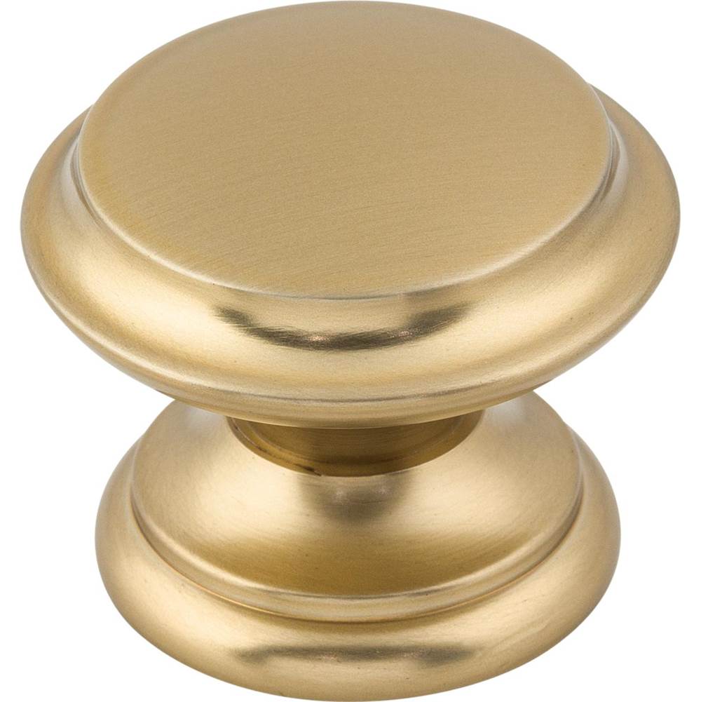 Top Knobs - Flat Top Knob 1 3/8 Inch Honey Bronze - Honey Bronze