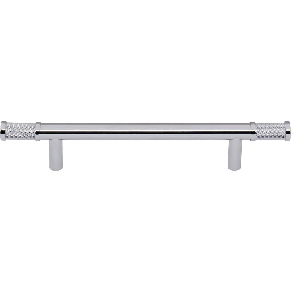 Top Knobs - Burnham Pull 5 1/16 Inch (c-c) Polished Chrome - Polished Chrome