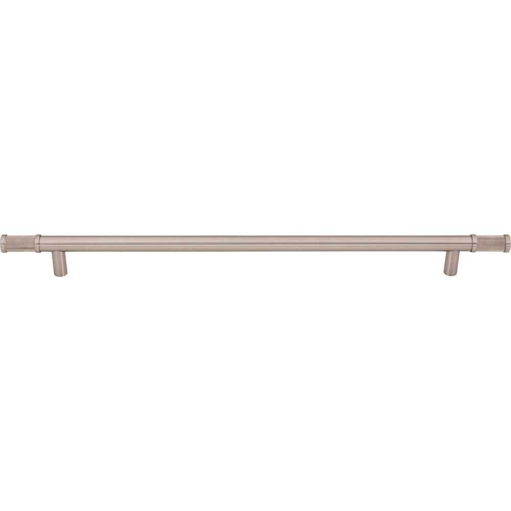 Top Knobs - Burnham Appliance Pull 18 Inch (c-c) Brushed Satin Nickel - Brushed Satin Nickel