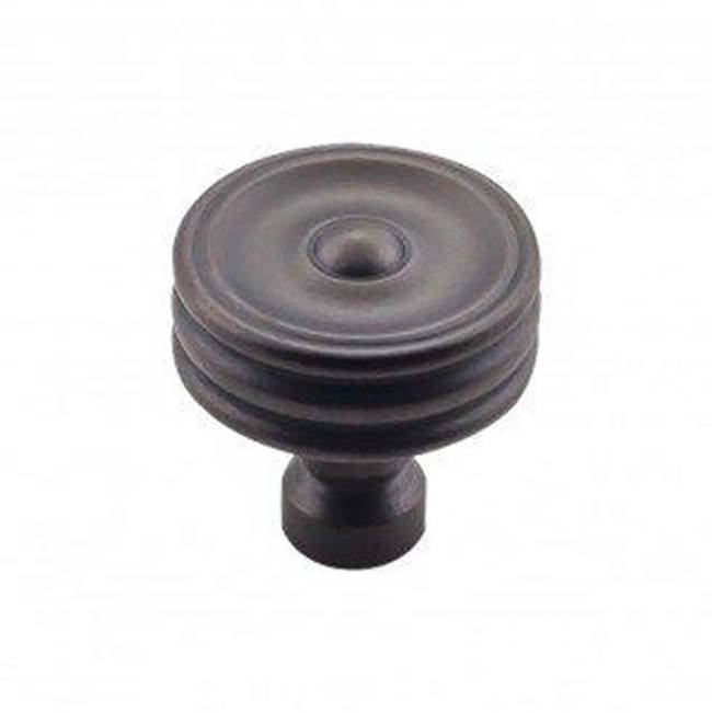 Top Knobs - Brixton Ridged Knob 1 1/4 Inch Sable - Sable