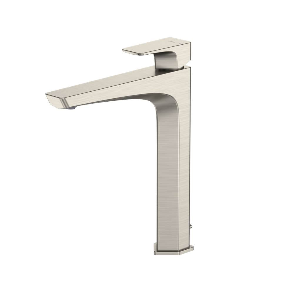Toto Ge 1.2 Gpm Single Handle Vessel Bathroom Sink Faucet With Comfort Glide Technology, Brushed Nickel