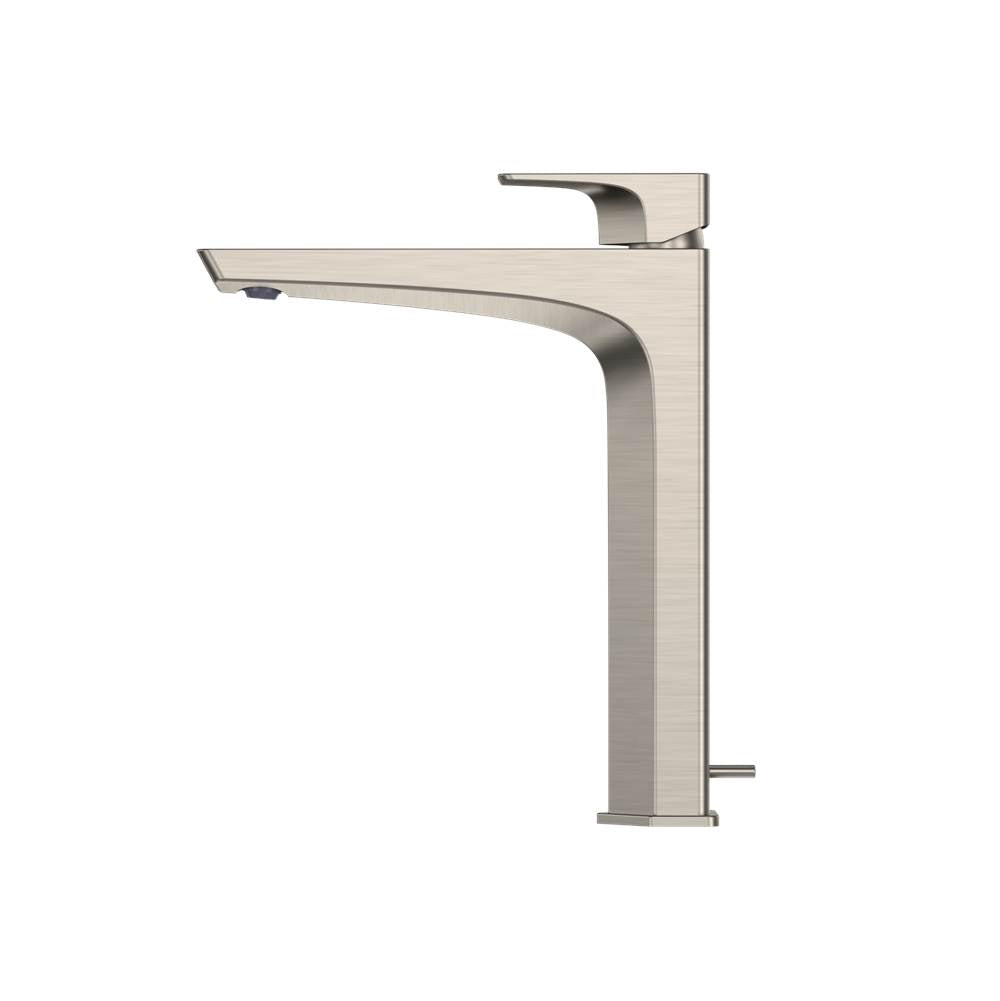Toto Ge 1.2 Gpm Single Handle Vessel Bathroom Sink Faucet With Comfort Glide Technology, Brushed Nickel