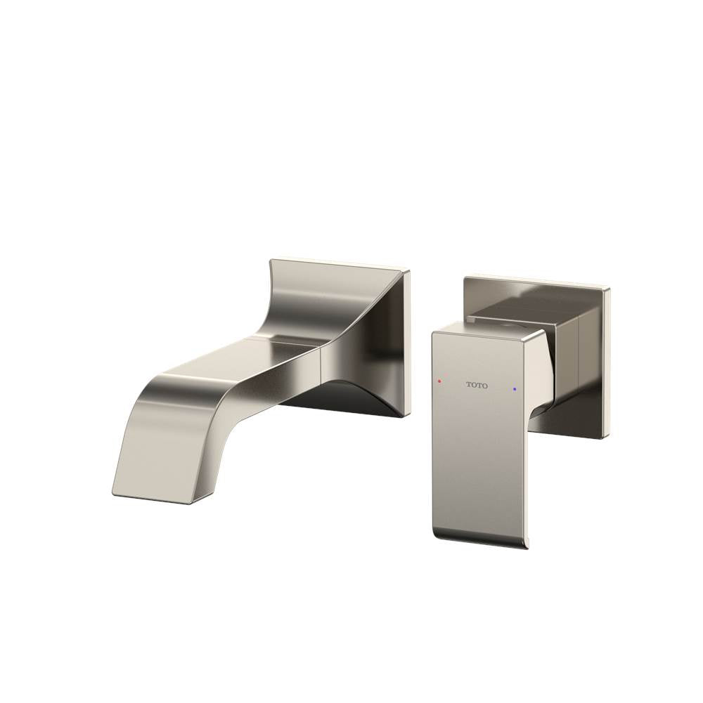 Toto Gc 1.2 Gpm Wall-Mount Single-Handle Bathroom Faucet With Comfort Glide Technology, Brushed Nickel