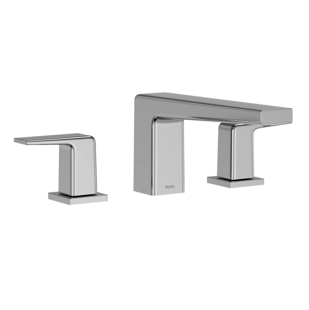 TOTO - Toto Gb Two-Handle Deck-Mount Roman Tub Filler Trim, Polished Chrome - Polished Chrome