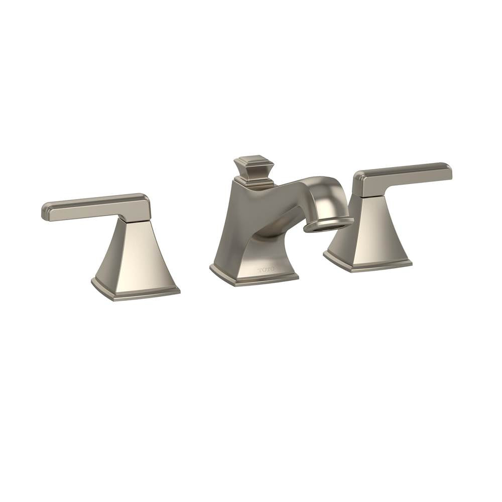 Toto Connelly Two Handle Widespread 1.5 Gpm Bathroom Sink Faucet, Brushed Nickel