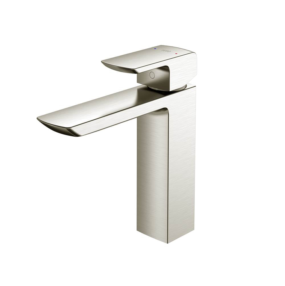 Toto Gr 1.2 Gpm Single Handle Semi-Vessel Bathroom Sink Faucet With Comfort GlideE Technology, Brushed Nickel