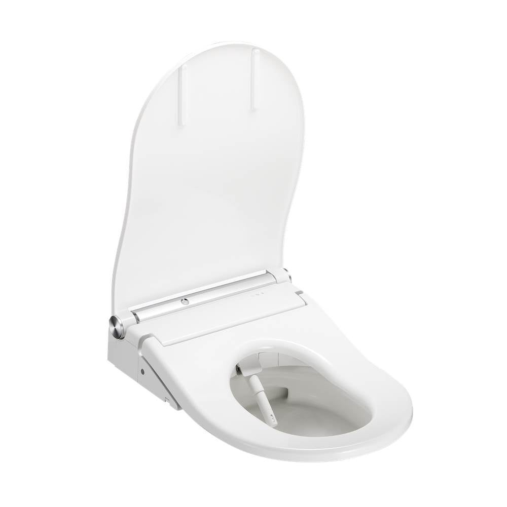 TOTO RW WASHLET+ Ready Electronic Bidet Toilet Seat with Auto Flush Ready Cotton White