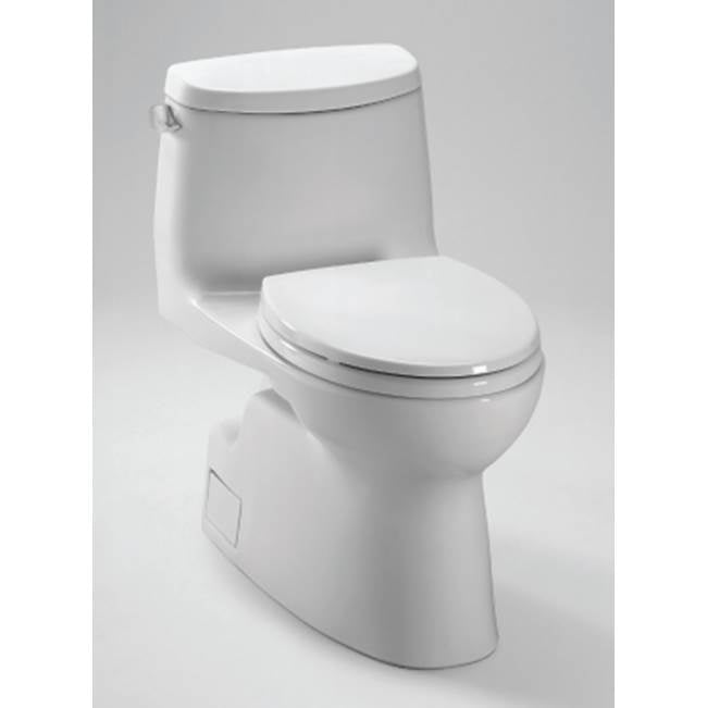 TOTO - TOTO Carlyle II One-Piece Elongated 1.28 GPF WASHLET+ and Auto Flush Ready Toilet with CEFIONTECT, Cotton White - Cotton White