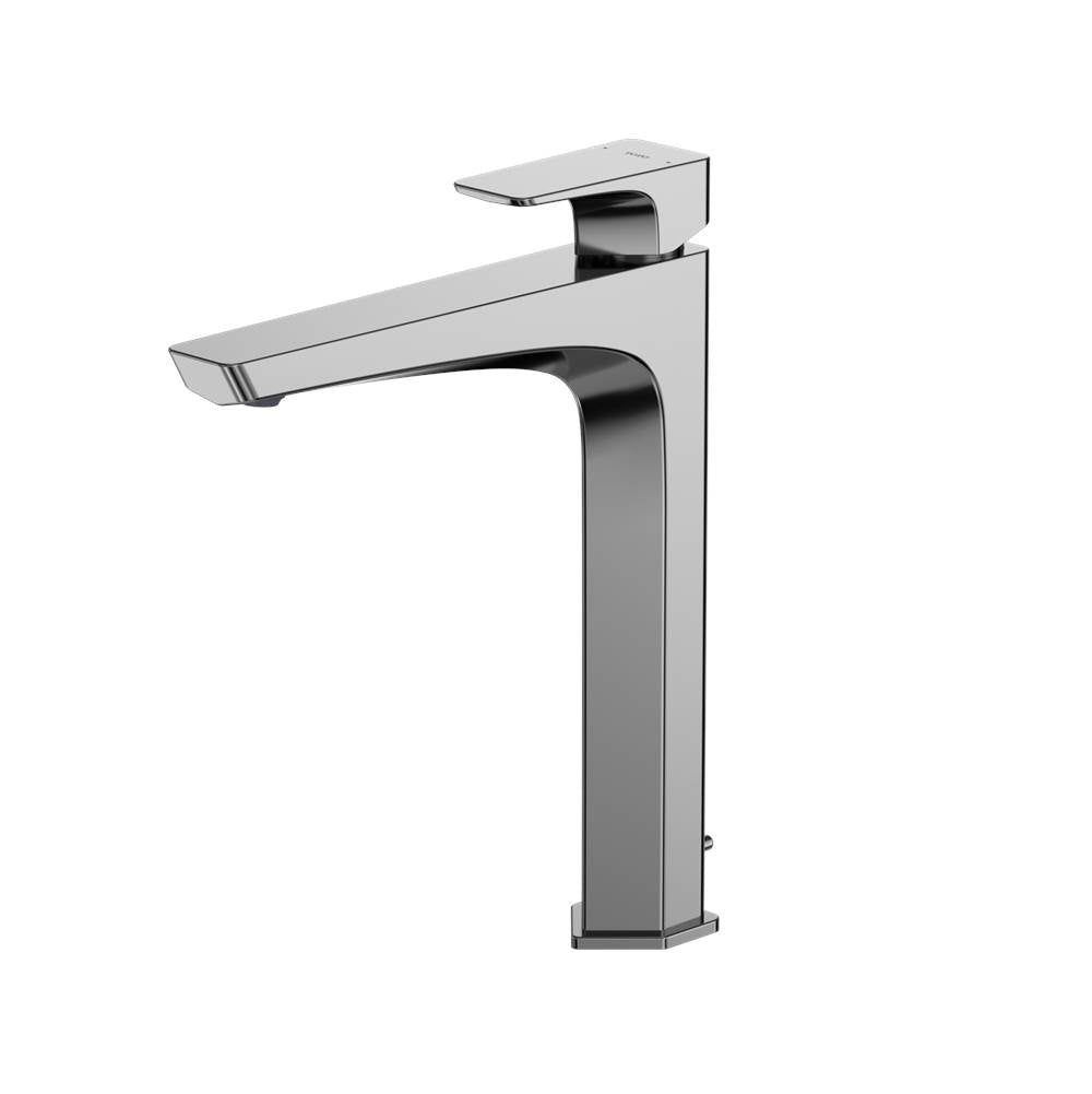 Toto Ge 1.2 Gpm Single Handle Vessel Bathroom Sink Faucet With Comfort Glide Technology, Brushed Nickel
