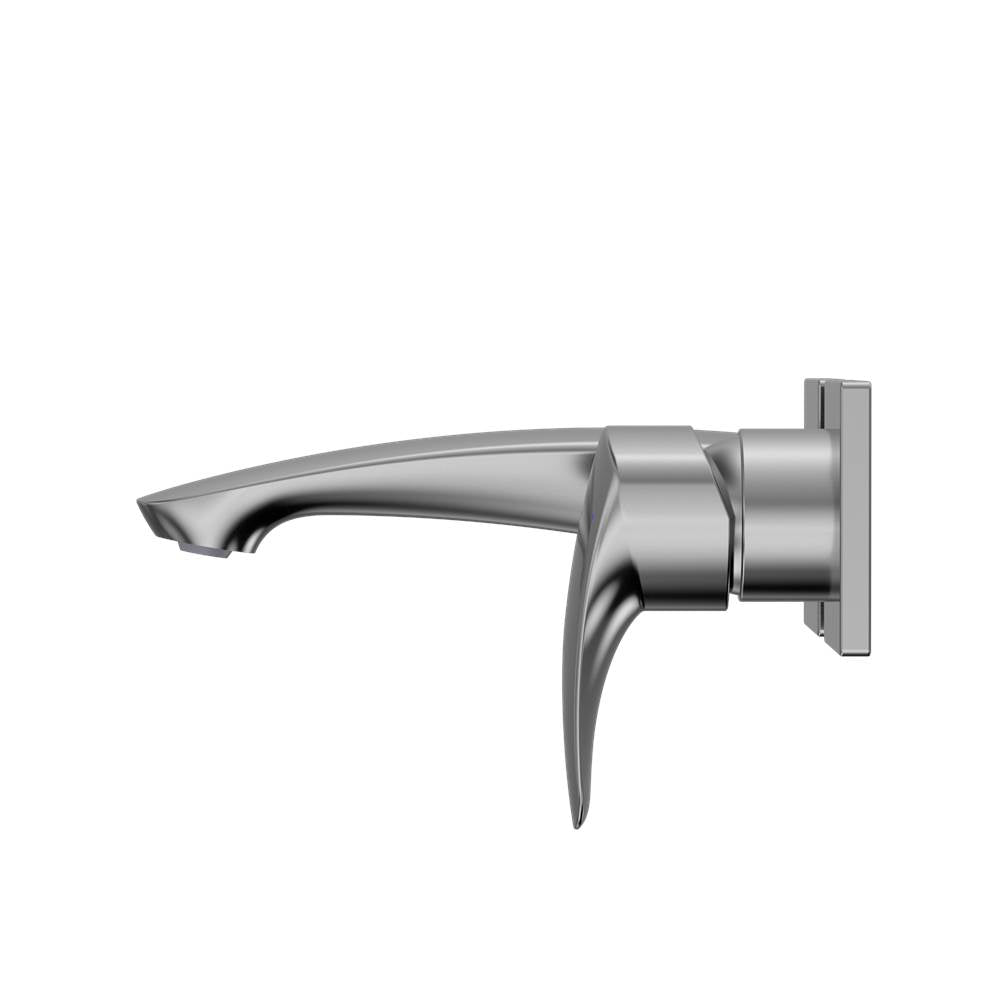 Toto Gm 1.2 Gpm Wall-Mount Single-Handle Bathroom Faucet With Comfort Glide Technology, Brushed Nickel