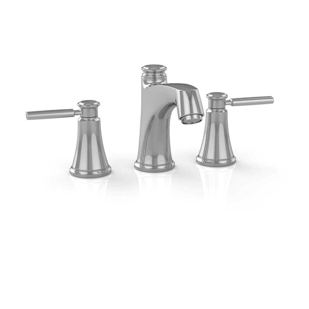 TOTO - Toto KeaneE Two Handle Deck-Mount Roman Tub Filler Trim, Polished Chrome - Polished Chrome