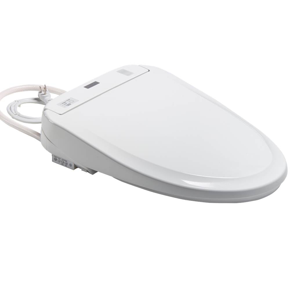 Toto Washlet S300E Electronic Bidet Toilet Seat With Ewater+ Cleansing, Round, Sedona Beige