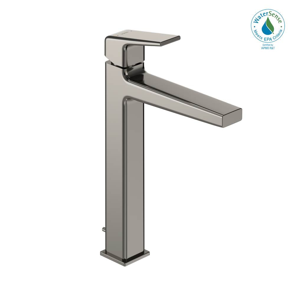 TOTO - Toto Gb 1.2 Gpm Single Handle Vessel Bathroom Sink Faucet With Comfort Glide Technology, Polished Nickel - Polished Nickel