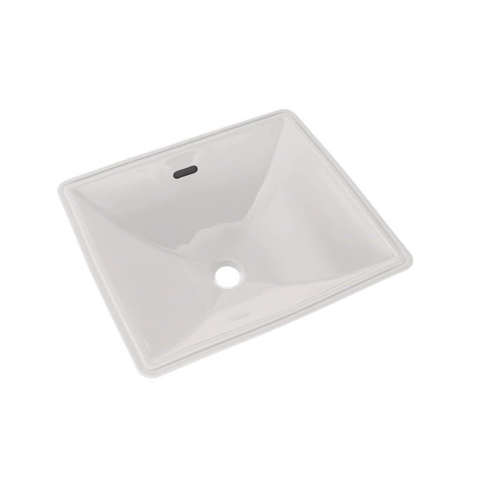 TOTO - Toto Legato Rectangular Undermount Bathroom Sink With Cefiontect, Colonial White - Colonial White