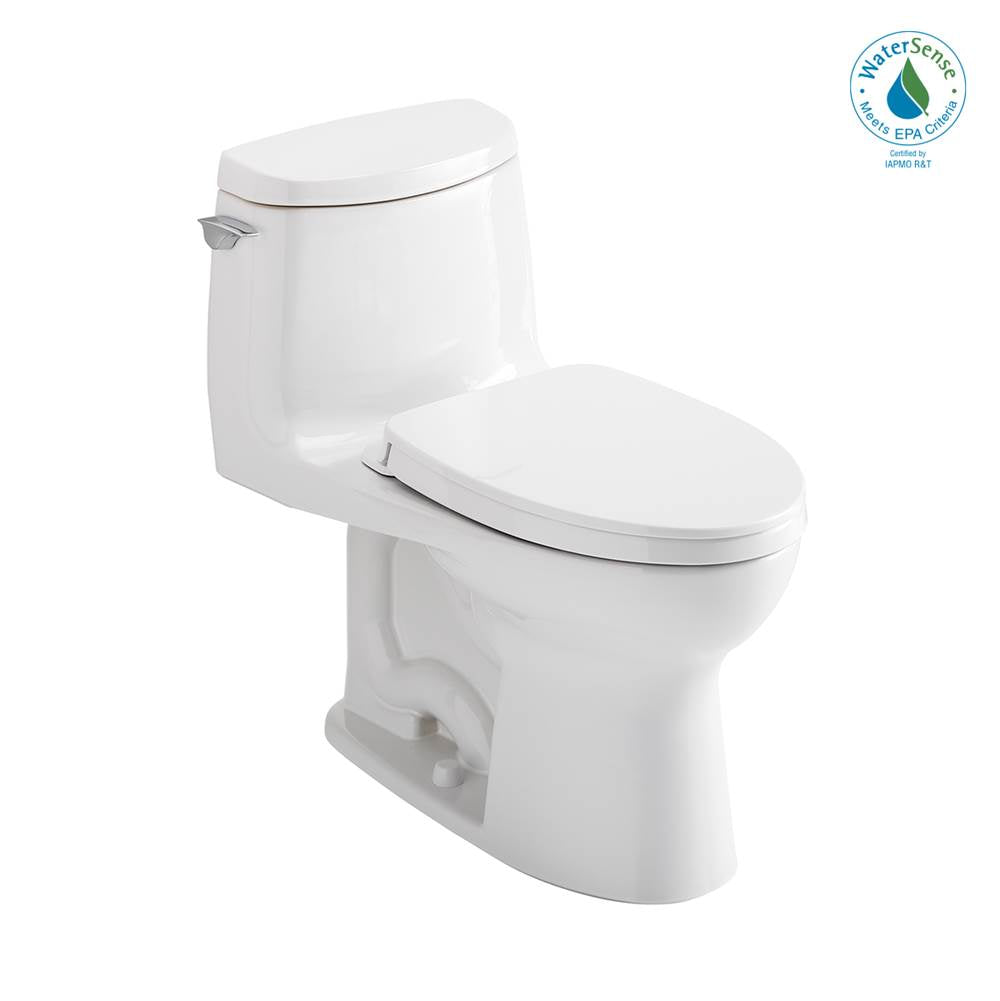 TOTO - TOTO UltraMax II 1G One-Piece Elongated 1.0 GPF Universal Height Toilet with CEFIONTECT and SS124 SoftClose Seat, WASHLET+ Ready, Sedona Beige - Sedona Beige