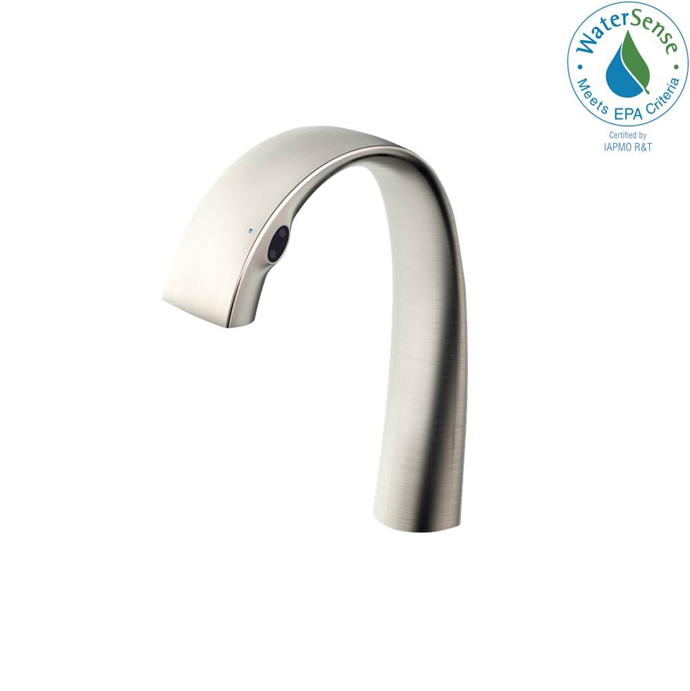 TOTO - Toto Zn 1.1 Gpm Electronic Touchless Bathroom Faucet With Soft FlowE And Safety ThermoE Technology, Brushed Nickel - Brushed Nickel