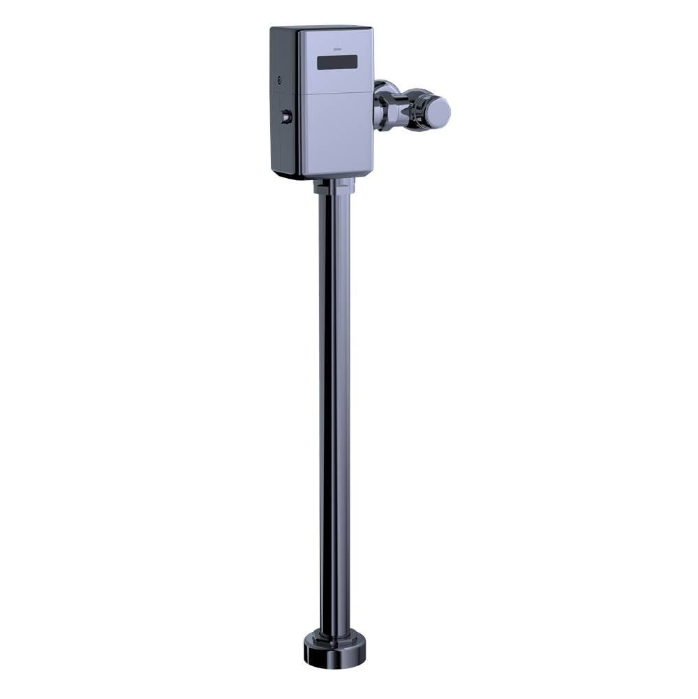 TOTO - ECOPOWER Touchless 1.6 GPF Toilet Flushometer Valve for Top Spud with 24 Inch Vacuum Breaker Set, Polished Chrome - Polished Chrome