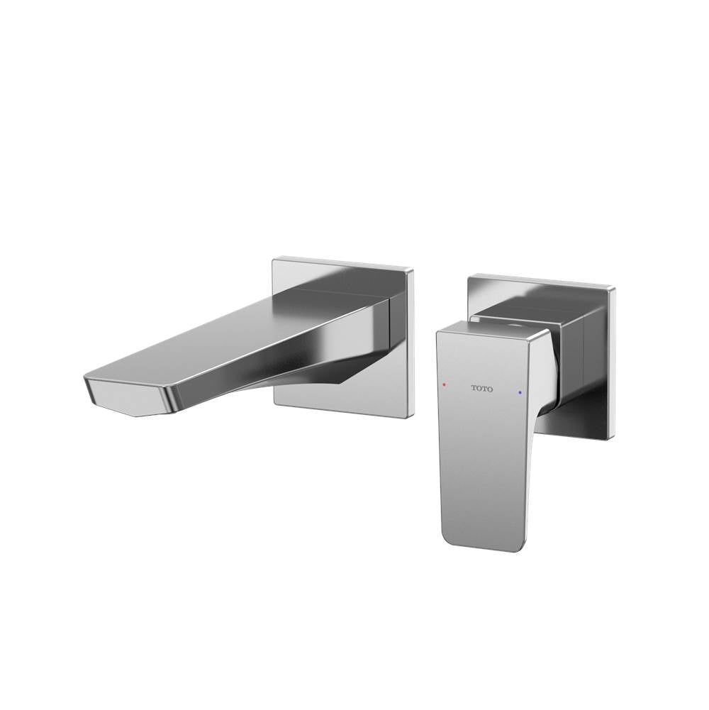 Toto Ge 1.2 Gpm Wall-Mount Single-Handle Bathroom Faucet With Comfort Glide Technology, Brushed Nickel