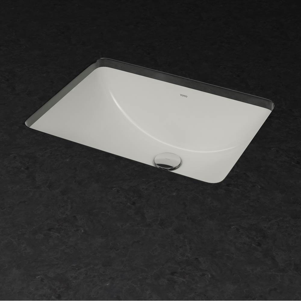 Toto 20'' Rectangular Undermount Bathroom Sink With Cefiontect, Cotton White