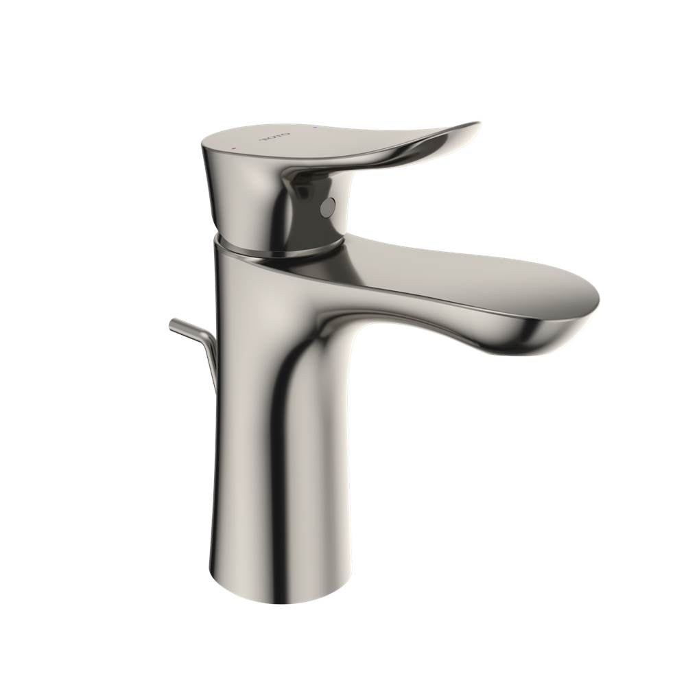 Toto Go Series 1.2 Gpm Single Handle Bathroom Sink Faucet With Comfort Glide Technology And Drain Assembly, Brushed Nickel