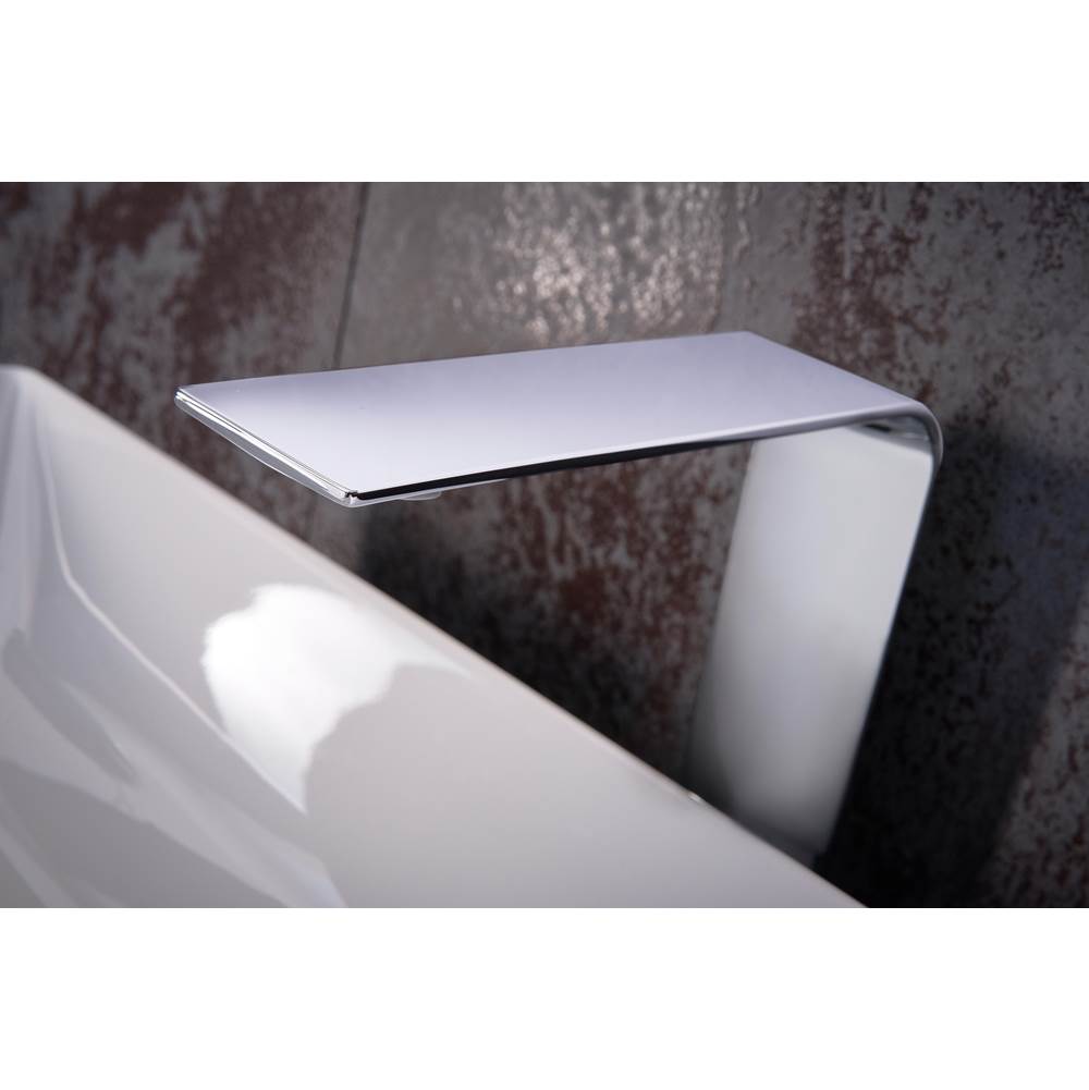 Toto Zl 1.2 Gpm Single Handle Semi-Vessel Bathroom Sink Faucet With Comfort GlideE Technology, Polished Chrome
