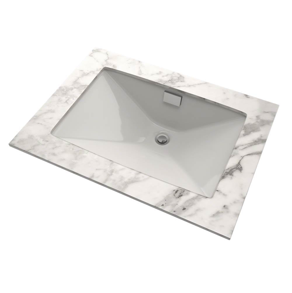 Toto Lloyd Rectangular Undermount Bathroom Sink, Cotton White