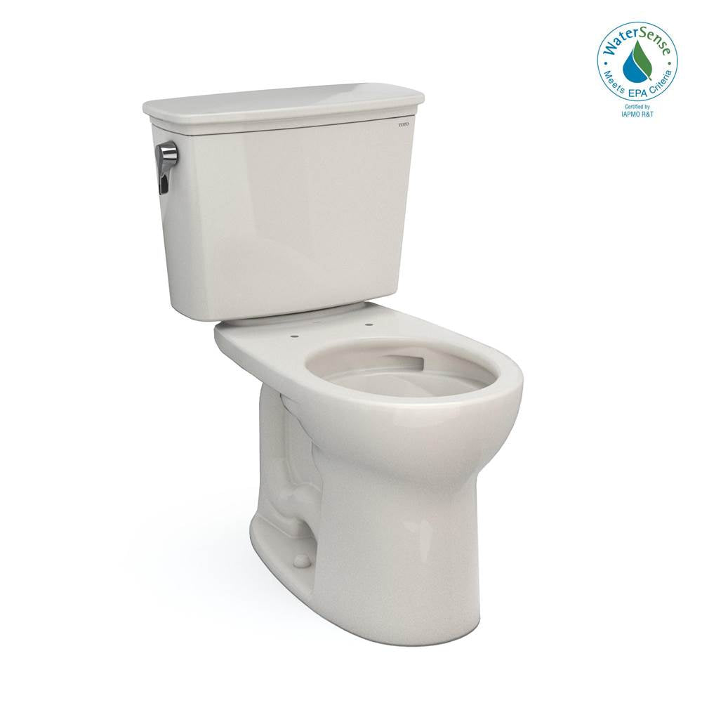 TOTO - Toto Drake Transitional Two-Piece Round 1.28 Gpf Universal Height Tornado Flush Toilet With Cefiontect, Sedona Beige - Sedona Beige