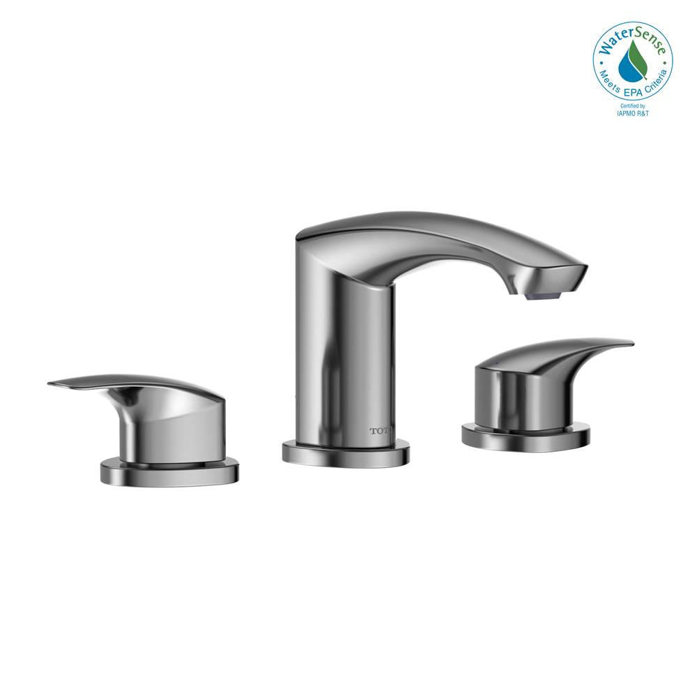 TOTO - Toto Gm 1.2 Gpm Two Handle Widespread Bathroom Sink Faucet, Polished Chrome - Polished Chrome