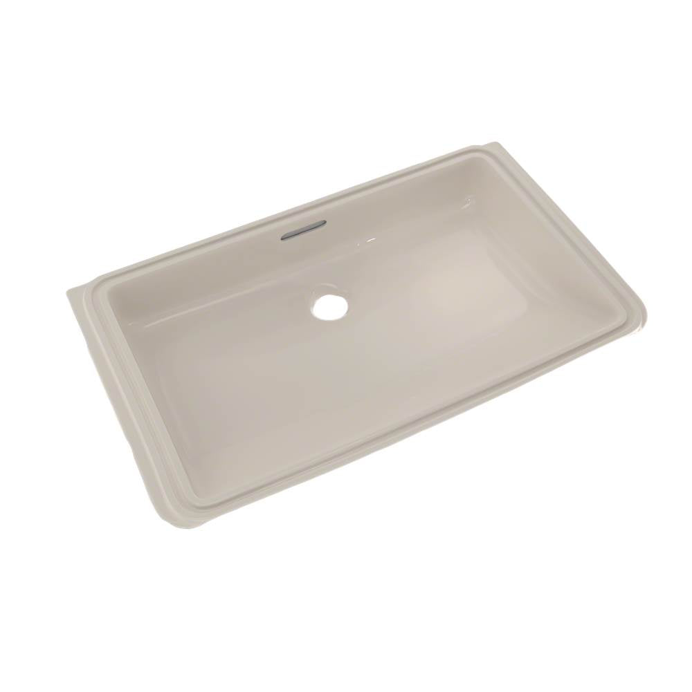 TOTO - Toto Rectangular Undermount Bathroom Sink With Cefiontect, Sedona Beige - Sedona Beige