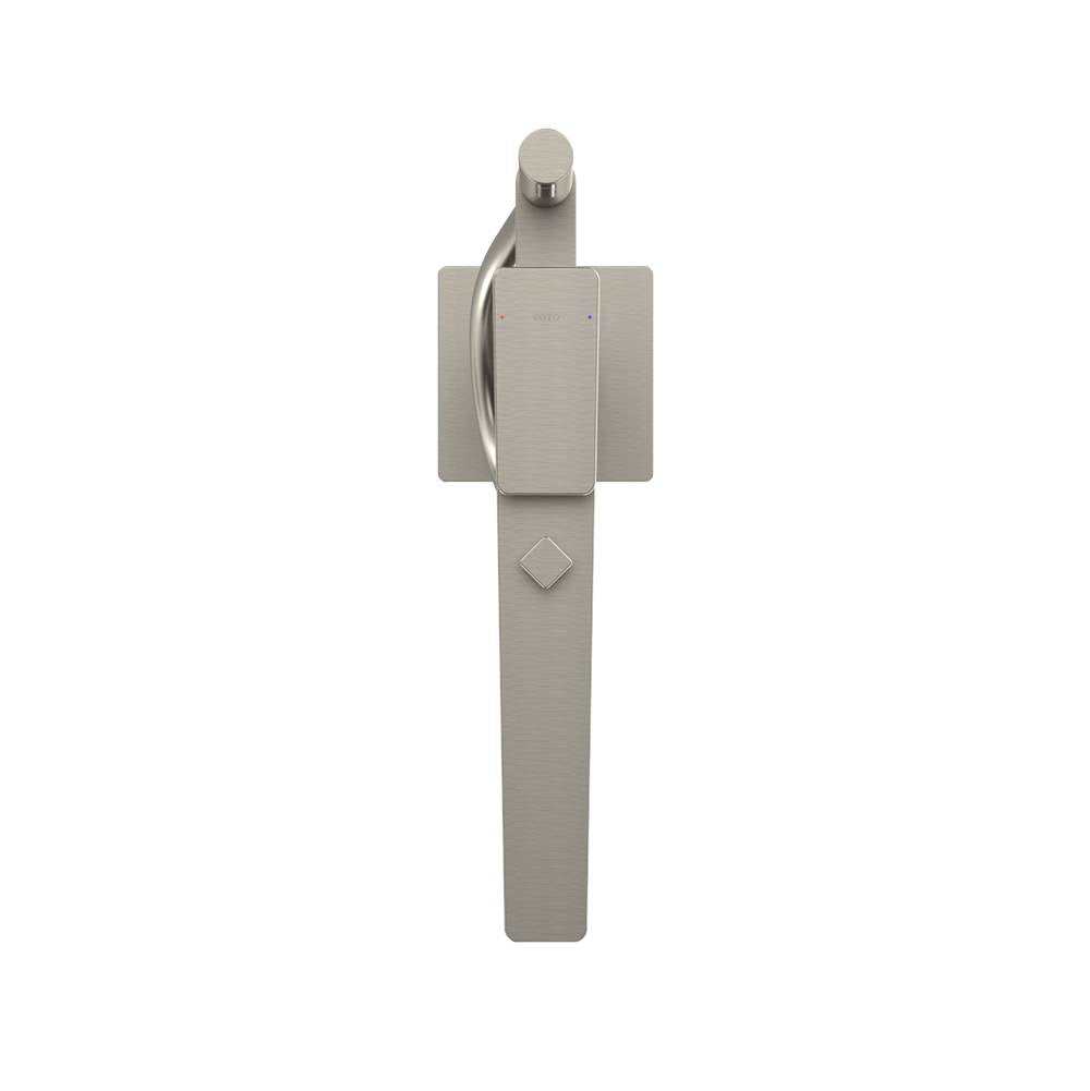 Toto Ge Single-Handle Free Standing Tub Filler With Handshower, Brushed Nickel