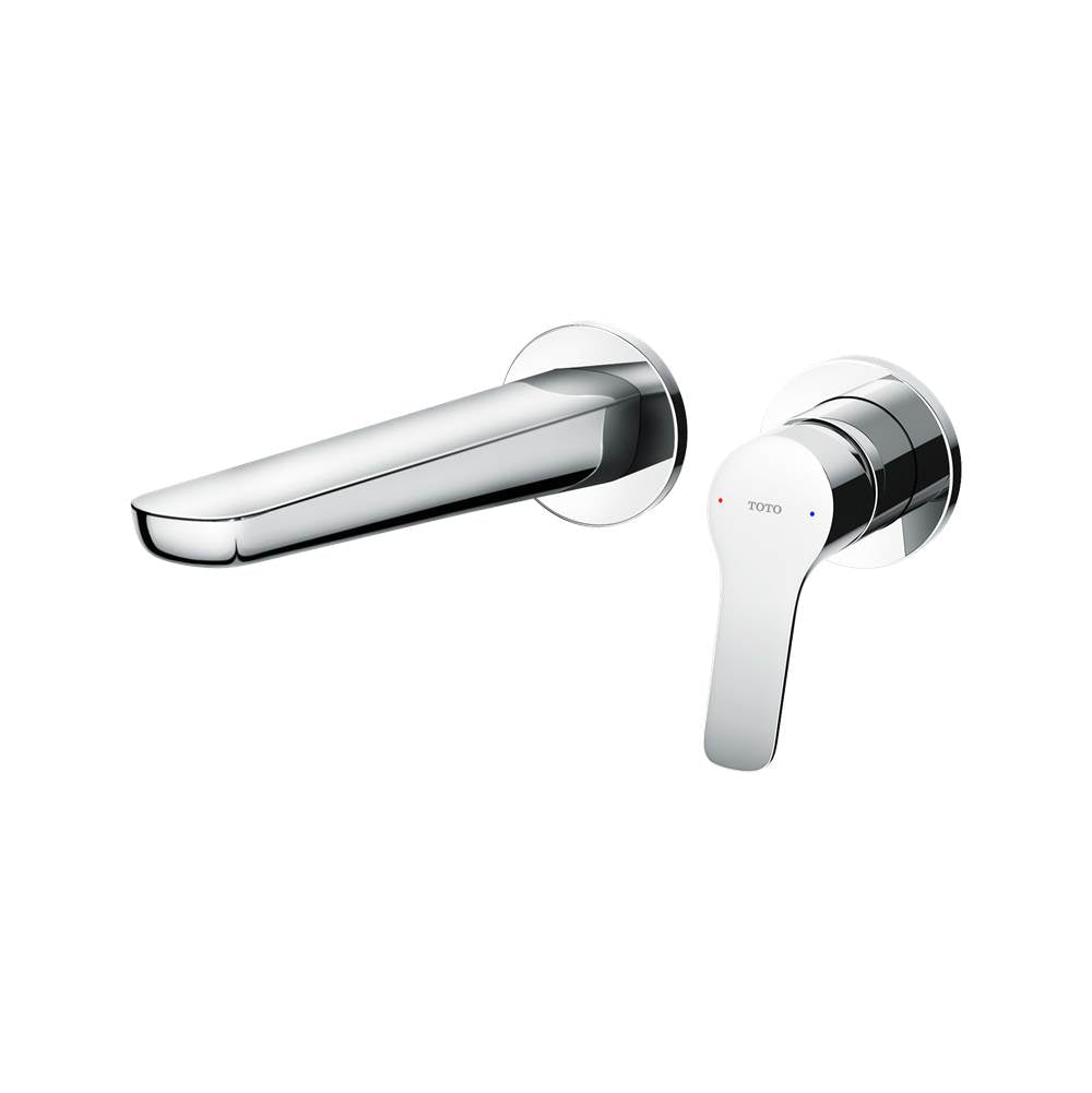 Toto Gs 1.2 Gpm Wall-Mount Single-Handle Bathroom Faucet With Comfort GlideE Technology, Brushed Nickel