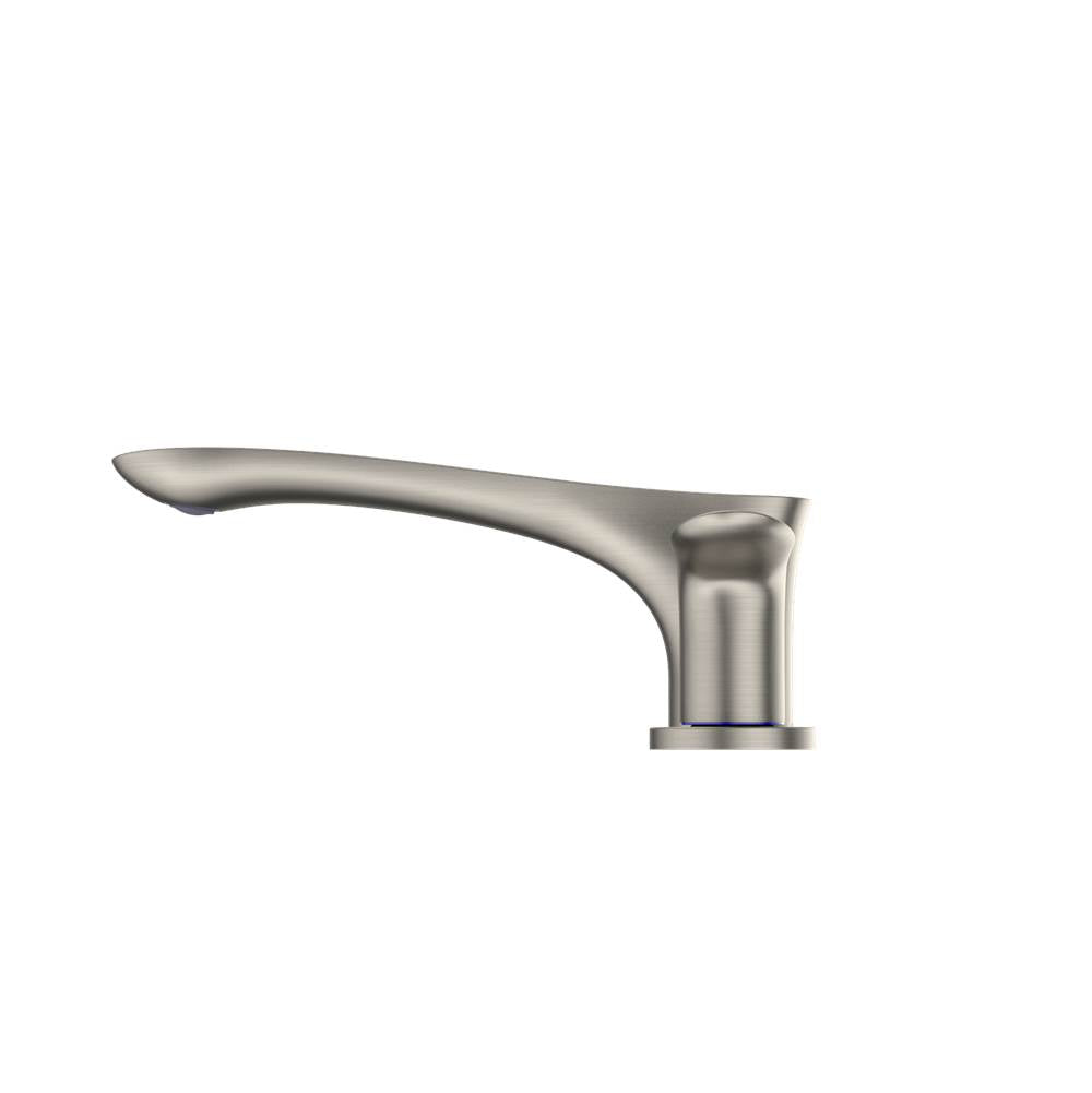 Toto Go Two-Handle Deck-Mount Roman Tub Filler Trim, Brushed Nickel