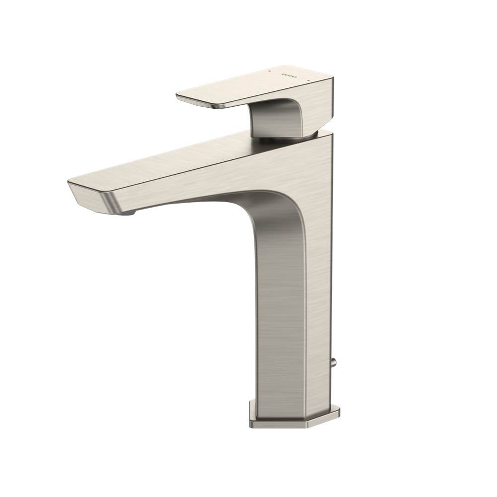 Toto Ge 1.2 Gpm Single Handle Semi-Vessel Bathroom Sink Faucet With Comfort Glide Technology, Brushed Nickel