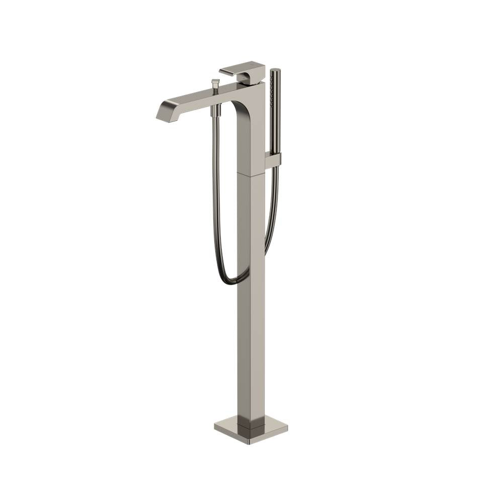 Toto Gc Single-Handle Free Standing Tub Filler With Handshower, Brushed Nickel
