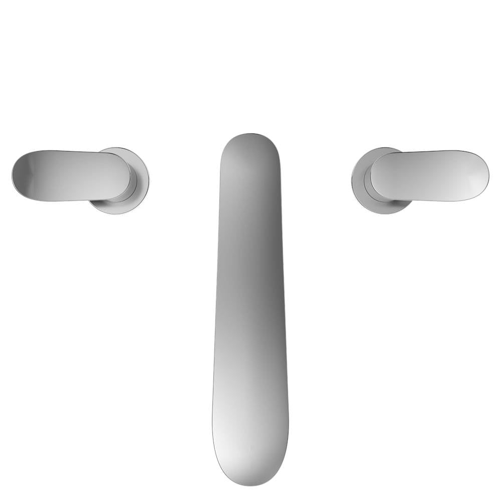 Toto Go Two-Handle Deck-Mount Roman Tub Filler Trim, Brushed Nickel
