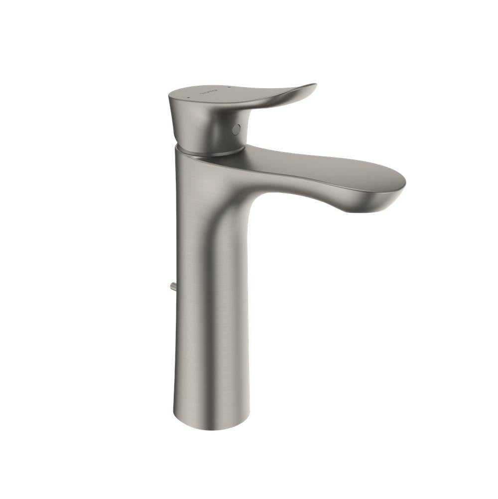 Toto Go 1.2 Gpm Single Handle Semi-Vessel Bathroom Sink Faucet With Comfort GlideE Technology, Brushed Nickel