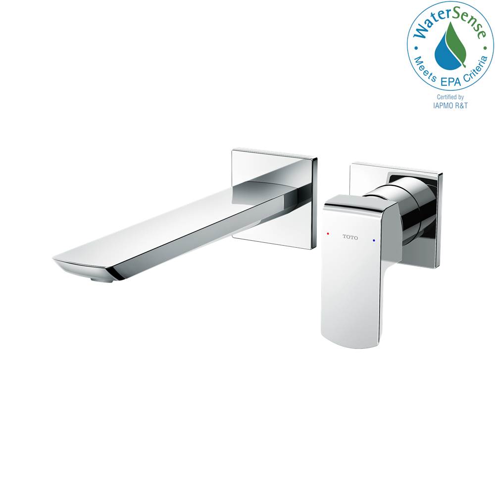 TOTO - Toto Gr 1.2 Gpm Wall-Mount Single-Handle Bathroom Faucet With Comfort GlideE Technology, Polished Chrome - Polished Chrome